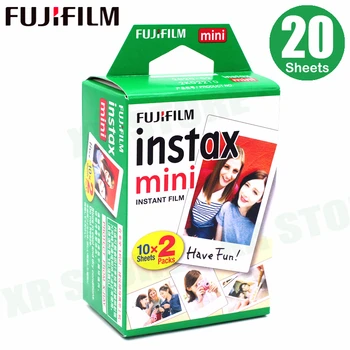 Fujifilm Instax Mini Kino Balta Briauna 20 Lapų/Paketus, Foto Popierius, Fuji momentinį fotoaparatą 11 9 8 7s 25 50 90 sp-1 2 Paketas