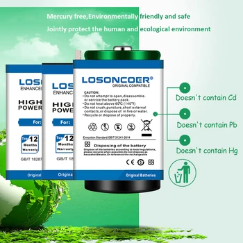 LOSONCOER 3600mAh HB3742A0EBC Baterija Huawei Ascend P6 Baterija P6-U06 p6-c00 p6-T00/ Ascend G6 G620 G621 G620s G630