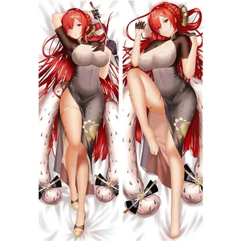 Anime Azur Lane Dakimakura Atveju pagalvių užvalkalus Seksuali Mergina Gyvenimas dydžio Kūno Hugging Pagalvės užvalkalą Anime Otaku Dovana 150x50cm 2WAY