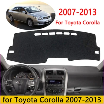 Toyota Corolla 2007~2013 2018 Automobilių Stilius Brūkšnys Kilimėlis Dashmat Prietaisų Skydelio Lipdukas Dangtelis Nuo Saulės Pavėsyje, Galiniu Langu Padengti Kilimas