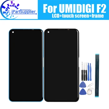 UMIDIGI F2 LCD Ekranas+Touch Ekranas skaitmeninis keitiklis +Rėmo Surinkimas Originalus Naujas LCD+Touch skaitmeninis keitiklis skirtas UMIDIGI F2 +Įrankiai