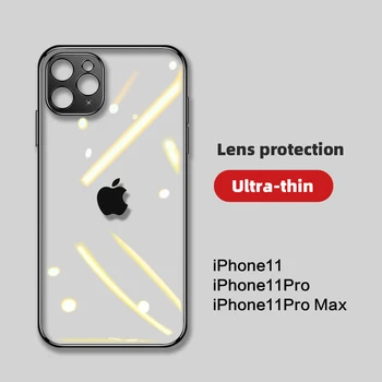 Aišku, Atveju iPhone, 11 Pro Max Atveju Ultra Plonas Minkštas Premium 
