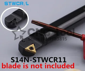 S14N-STWCR11 kaip 14mm Vidaus Tekinimo Įrankių Gamyklos išvadai, kad putoja,nuobodu baras,Cnc Įrankiai, Tekinimo Staklės