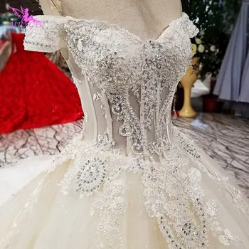 AIJINGYU Kamuolys Suknelė Vestuvių Suknelės Svetainių Lades Internetinėje Parduotuvėje Kinijos Guangzhou Vestuvių Suknelė