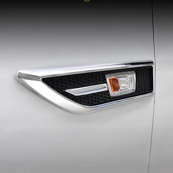 Automobilio Stilius ABS Chrome Apdaila Signalo Lemputė Padengti Šviesos Pusėje Emblema Apdaila, Apdaila Už Chevrolet Cruze Sedanas Hečbekas