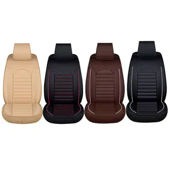 Universalus Automobilių Sėdynės Padengti PU Odos Auto Apima Transporto priemonės Raštas Stiliaus Interjero Accessories Skirti 