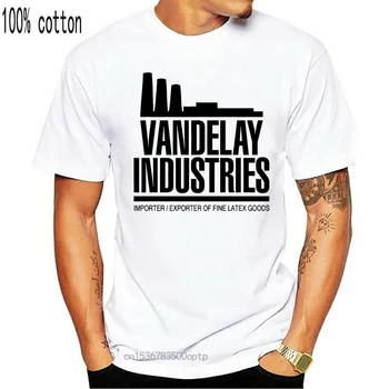 Vyrų marškinėliai Vandelay Pramonės Importuotojas Latekso Seinfeld TV Šou Seriale O-Kaklo marškinėliai moterims