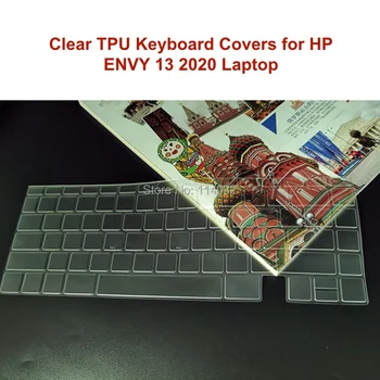 Naujos Aišku, TPU Klaviatūros Apima HP ENVY 13 2020 Nešiojamas 13t-ba000 13t-ba 13-ba ba000 touch neprivaloma Raštas Plėvelė anti-dulkių