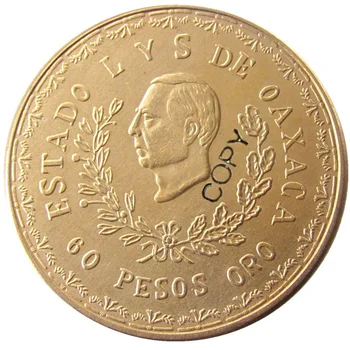 Meksikoje 60 PEOSO 1916 Auksą, Sidabrą, Kopijuoti Monetos