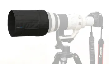 ROLANPRO Objektyvo Gaubtas teleobjektyvą Sulankstomas Gaubtas Canon Nikon Sigma Tamron 500mm f/4 SLR fotoaparato Objektyvą (M)