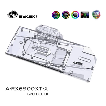 Bykski Vandens Bloko naudoti AMD RX6900XT 6800XT Nuoroda Edition GPU Kortelės / Viso Padengti Vario Radiatorius, Blokinis /A-RGB / RGB