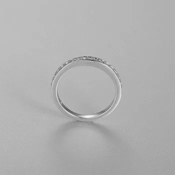 SWA bižuterijos Aukštos Kokybės Žavesio Paprastas Šalto Vėjo Vieną Žiedas Crystal Žiedą, Moteris Romantiškas Kalėdų Dovana