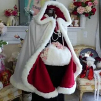 2019 Naujų 1.2 M Kalėdos Kalėdų Suaugusiųjų Ponios Ponia Santa Claus Holiday Raudonos, Žalios Fancy Dress Kostiumai, Kaukes Žaliojo Pončai Dropshipping