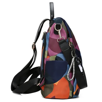 Moterų Kelionės Kuprinė Oksfordo Vandeniui Lengvas Peties Lauko Atsitiktinis Anti-theft Schoolbags už Paauglys Mergaitę