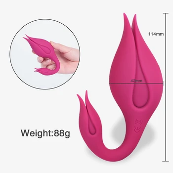 Vagina Pussy Tighting Dildo Spenelių Vibratorius Klitorio Stimuliatorius G Spot Dual Vibratoriai 10 Dažnio Kegel Kamuolys Sekso Žaislai Moteris