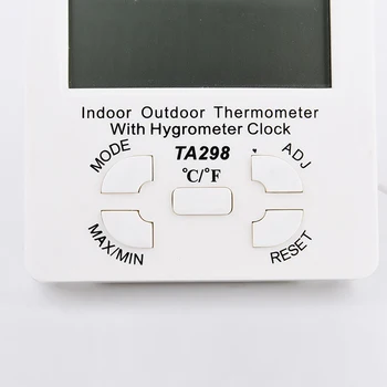 ChanFong Termometras Su Drėgmėmačiu Indikatorius Indikatorius Vidaus/Lauko Oras Stotis Automatinis Elektroninis Temperatūros, Drėgmės Stebėti
