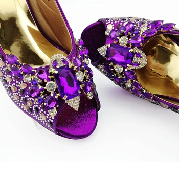 Nauja siunta italijos royal šalis Dizaino Batų ir Maišelį, kad Atitiktų Aukštos Kokybės aukso šalis batai Nigerijos Atitikimo Batų Krepšys