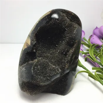 Natūralių Septarium Geode Beatle Akmens Mineralinių Kristalų Sankaupos Akmens Namų Puošybai Chakra Reiki Akmens