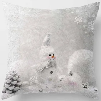 Mados Kalėdų senį pagalvių užvalkalai grožio aikštėje Pagalvės užvalkalą mielas animacinių filmų pagalvių užvalkalus dydis 45*45cm