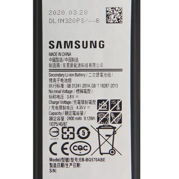 Originalaus Akumuliatoriaus EB-BG57CABE EB-BG570ABE Samsung Galaxy 2016 Edition 