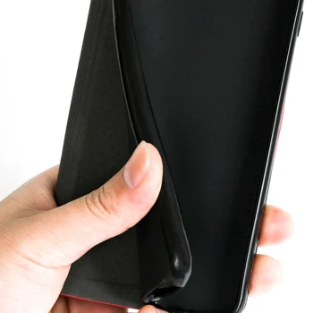 Prabanga PU Odos Atveju Doogee N20 Pro Flip Case For Doogee N20 Pro Telefono dėklas Minkštos TPU Silikoninis Galinio Dangtelio