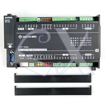 8AI Analoginis Įėjimas 4AO Analoginis Išėjimas 8DI Perjungti Įvesties 8DO Relay, Ethernet IO Modulio RS232 RS485 MODBUS TCP&RTU