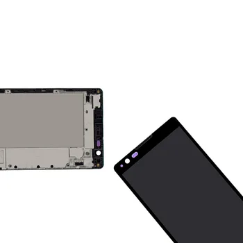 Originalą LG X Power K220DS K220 K6P F750 K210 LCD Ekranas su Jutikliniu Ekranu, skaitmeninis keitiklis komplektuojami Su Rėmo Ekranas Pakeitimo