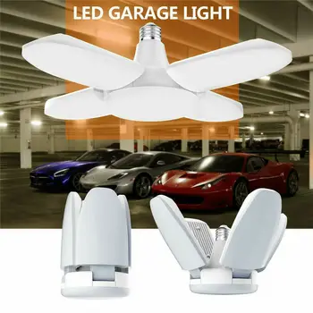 Super Ryškumas E27 LED Žibintai Deformuojamieji Garažas Žibintai 30W/36W/45W/60W Lubų Šviestuvo Lempos Lampara už Seminarą Sandėlyje