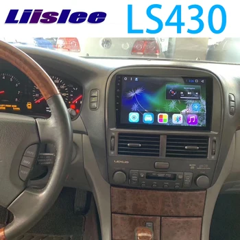 LiisLee Automobilių Multimedia, GPS Hi-Fi Garso Radijas Stereo Lexus LS 430 LS430 XF30 2000~2006 Originalaus Stiliaus CarPlay Navigacija 