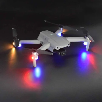 Universalus Drone Blykstė Blykstės Lempos Naktį Skrydžio Žiburiai DJI Mavic Oro 2/Mavic Mini ir Kitų Drone Priedais Rinkinys