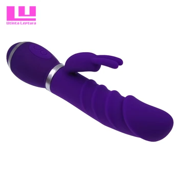 Utinta Leptura 12 Greičio G Spot Vibratorius Tikroviškas Dildo Triušis Vibratoriai Klitorio Stimuliatorius Suaugusiųjų Erotinis Sekso žaislai Moterims