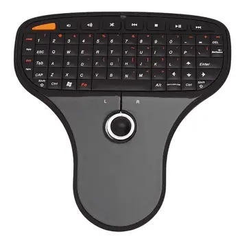 N5901 Trackball Oro Pelė 2,4 GHz Mini Bevielis Multimedijos Plastiko Gavimo Miniatiūriniai Imtuvai Nuotolinis Klaviatūros