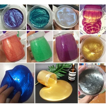 32 Spalvų Kosmetikos Klasės Perlamutro Gamtos Žėručio Mineralinių Miltelių Epoksidinės Dervos Dažų Perlų Pigmentų 