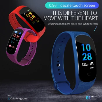 M5 Smart Apyrankę Sport Fitness Tracker Širdies Ritmas, Kraujo Stebėti Skambučių Priminimas Vandeniui Smart Apyrankė Smartwatch