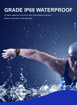 Willgallop S10 PLIUS smartwatch IP67 atsparus vandeniui, širdies ritmą, kraujo spaudimą stebėti kelis Sporto smart žiūrėti 