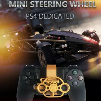 Žaidimų Lenktynių Rato 3D atspausdintas mini vairas pridėti PlayStation 4 PS4 valdytojas