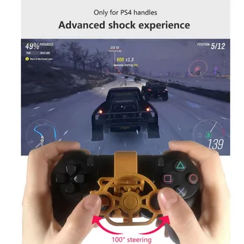 Žaidimų Lenktynių Rato 3D atspausdintas mini vairas pridėti PlayStation 4 PS4 valdytojas