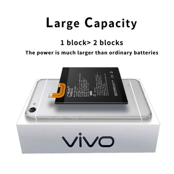 Lehehe B-E9 baterija VIVO X23 aukštos kokybės 3400mAh ličio jonų polimerų bateriją su nemokamą šalinimo įrankį