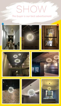 DX Sieniniai šviestuvai Šiuolaikinės Hanglamp Pakabukas Šviesos Valgomasis Dizaino LED Pakabukas Fejerverkų Hanglamp