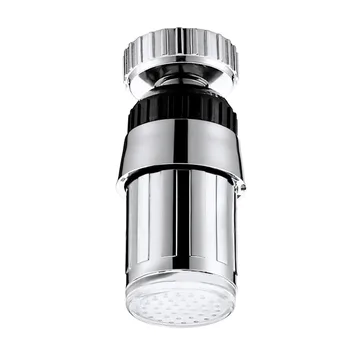 1pc LED Maišytuvas Virtuvės Kriauklė 7Color Pakeisti Vandens Švyti Vandens Srauto Dušo Čiaupus Šviesos virtuvės maišytuvai virtuvės įrankiai