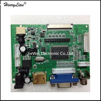 HENRYLIAN Ekranas TTL LVDS Valdiklio plokštės HDMI VGA 2AV 50PIN už AT070TN90 92 94 Paramos Automatiškai VS-TY2662-V1