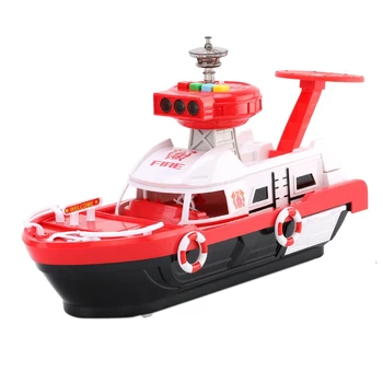 Vaikams Žaislai Modeliavimas Kelio Laivu Diecasts & Žaislas Trinties Transporto Priemonių Muzikos Istorija Šviesos Žaislas Laivo Modelį Žaislas, Automobilių Stovėjimo Aikštelė, Raudona