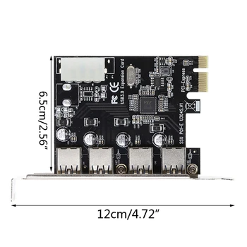 4 Port PCI-E, USB 3.0 HUB 