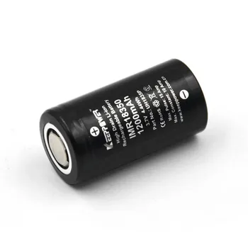 1 Vnt Keeppower IMR 18350 IMR18350 1200mAh 10A išleidimo UH1835P Li-ion įkraunama baterija Didelės Drenažo Originalas