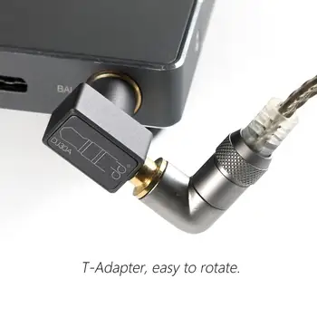 DD ddHiFi DJ30A, moterų 3.5 adapteris. Taikomos 3.5 mm ausinių kabelis, nuo 4.4 produkcija, tokių, kaip Cayin taf FiiO Hiby Shanling ir kt.