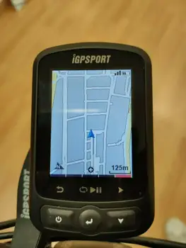 IGPSPORT iGS620-GPS + GLONASS + Beidu dviračių ciklo kompiuterį. Navigacija, ekranas 2.2 