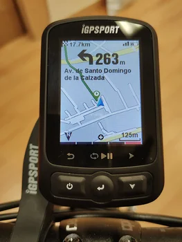IGPSPORT iGS620-GPS + GLONASS + Beidu dviračių ciklo kompiuterį. Navigacija, ekranas 2.2 