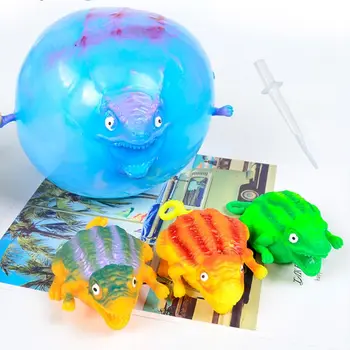 HBB 4Pcs/Set Naujovė Žaislų Pučia Pripučiami Gyvūnų Dinozaurų Balionai Nerimas Įtempių Išspausti Kamuolys Dovanų Juokingas Žaislas Vaikams