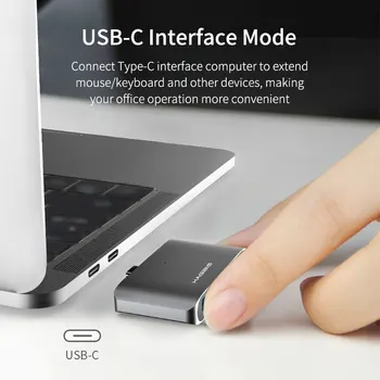 Hagibis Tipas-C Kortelių Skaitytuvas USB-C Su USB 3.0 SD/Micro SD/TF OTG Kortelės Adapteris, Skirtas Kompiuterį/USB-C Telefoną TypeC Daugiafunkcį Skaičiuoklė