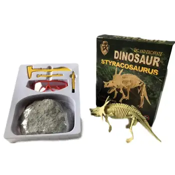 9Styles Didelis Originalių Gyvūnų Pasaulyje Dinozaurų Skeleto Modelis Archeologijos Kasimo Modeliavimas Asamblėjos Dinozaurų Skeletas ModelToy